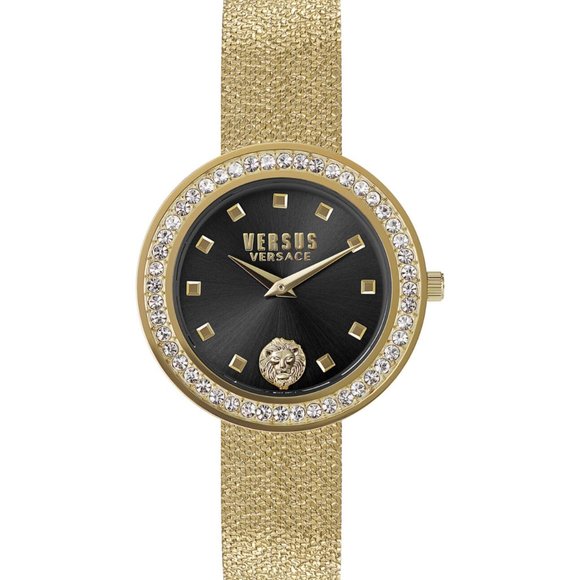 Versace Diamond Black 38mm Watch New